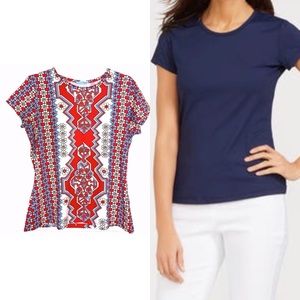 J. MCLAUGHLIN | Print Tee Short Sleeve Shirt